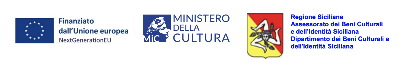 Finanziato dall'Unione europea – NextGenerationEU, Ministero della Cultura, Regione Siciliana